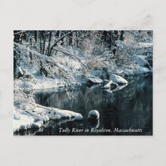 Winter Reflections Royalston, Massachusetts Postcard