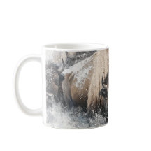 Winter Resilience: Bison Coffee Mug