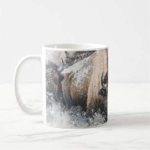 Winter Resilience: Bison Coffee Mug