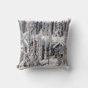 Winter Retreat - Alpine Village Cushion