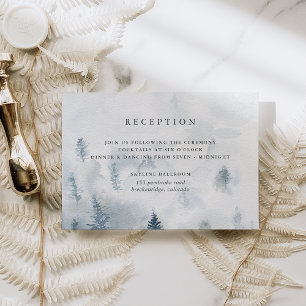 Winter Reverie Reception Card