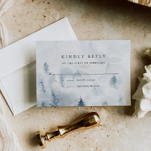 Winter Reverie RSVP Card