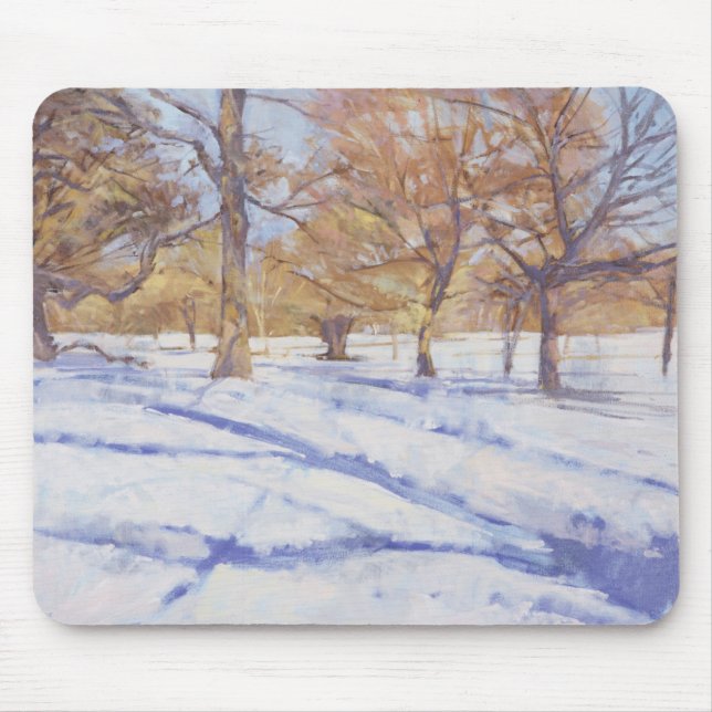 Winter Richmond Park Mouse Pad (Front)
