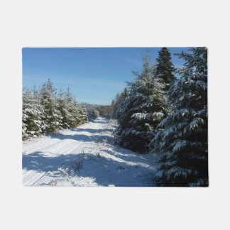Winter Road Doormat