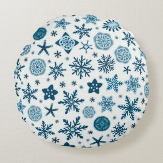 Winter round cushion