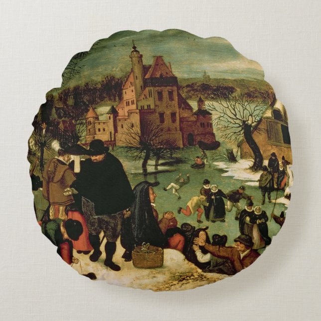 Winter Round Cushion (Front)