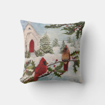 “Winter’s Peace” Pillow
