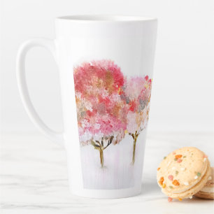 Winter’s Radiant Red Latte Mug