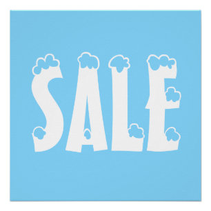 Winter Sale Sign, Boutique Sale Signage, Retail Poster