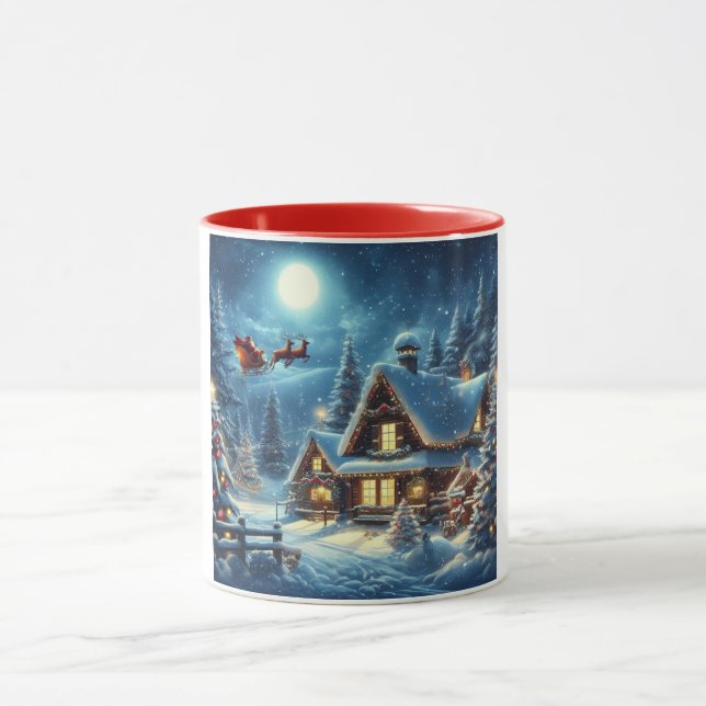 Winter/Santa/Christmas/Snow Mug (Center)