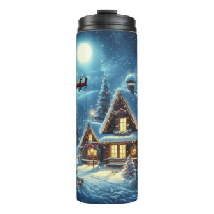 Winter/Santa/Christmas/Snow Thermal Tumbler
