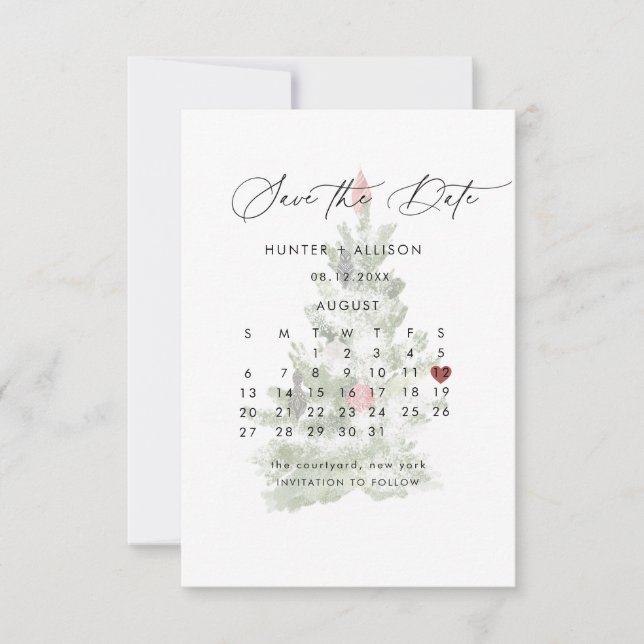 Winter Save the Date  (Front)