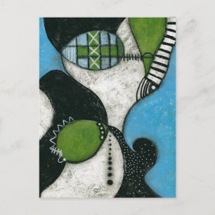 Winter Scarf Postcard