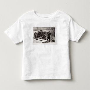 Winter Scene at the Continental Army Encampment Toddler T-Shirt
