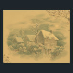 winter scene D Poster<br><div class="desc">Christmas, winter, scene, winter scene, snow, romantic, vintage, lovely, adorable</div>