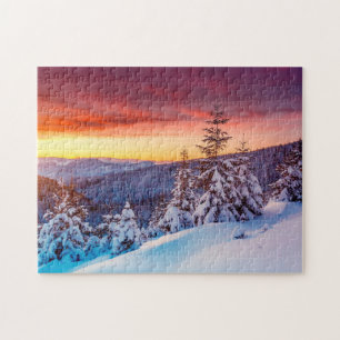 Winter Scene Game Puzzle