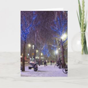 Winter Scene Holiday Card