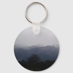 Winter Scene keychain