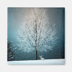 Winter Scene Magnet