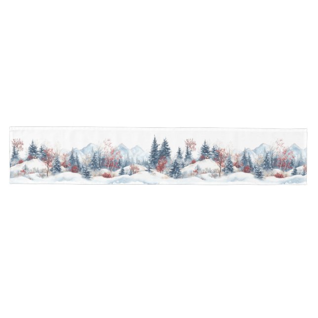 Winter Scene Medium Table Runner (Horizontal)