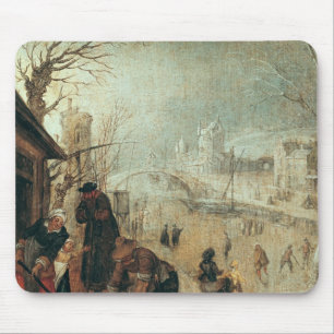 Winter Scene Mouse Pad
