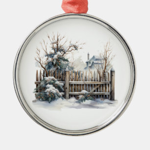 Winter Scene Ornament