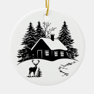 Winter Scene Ornament