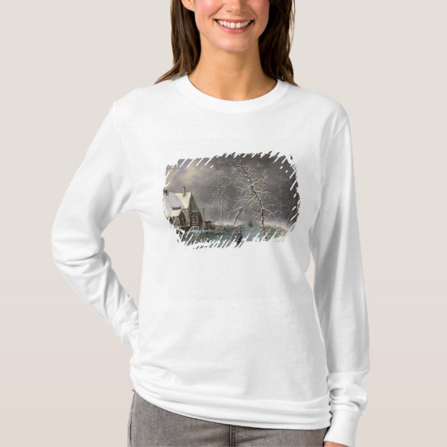 Winter Scene T-Shirt (Front)