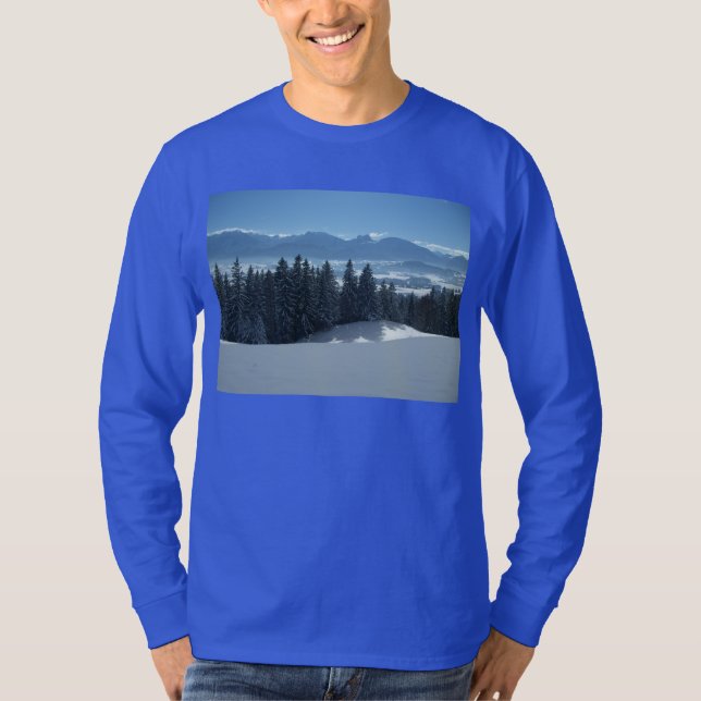 Winter Scene T-Shirt (Front)