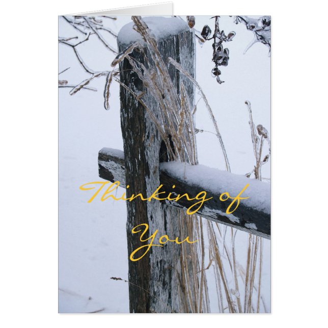 Winter Scene-Thinking of You (Front)