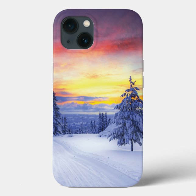 Winter scenery  Case-Mate iPhone case (Back)