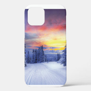 Winter scenery iPhone 12 case