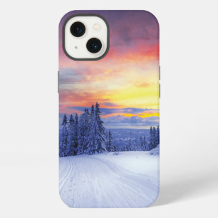 Winter scenery iPhone 13 case