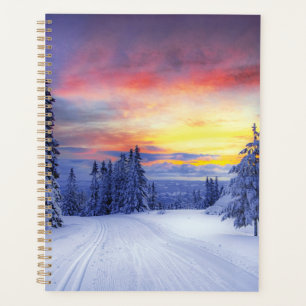 Winter scenery planner