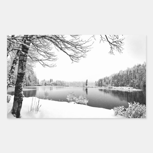 winter scenery stickers (Front)