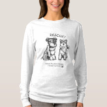 Winter Schnauzers - Long Shirt (Women)