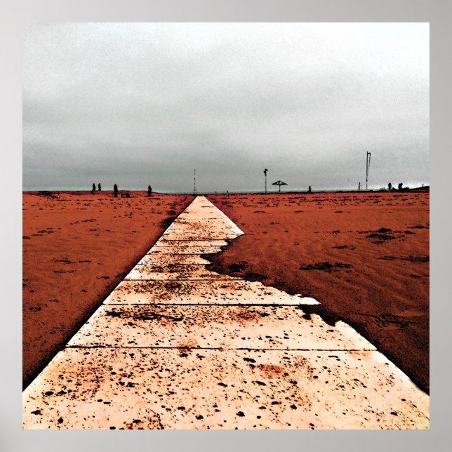 Winter sea poster (Front)