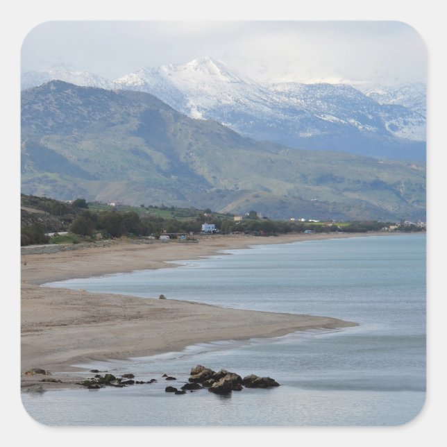 Winter Seascape Stickers (Front)