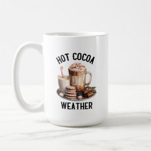 Winter Season cocoa word art Coffee Mug