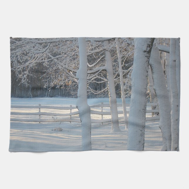 Winter Season Dish Towel (Horizontal)