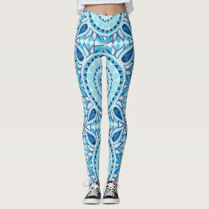 Winter Season Mandala Leggings