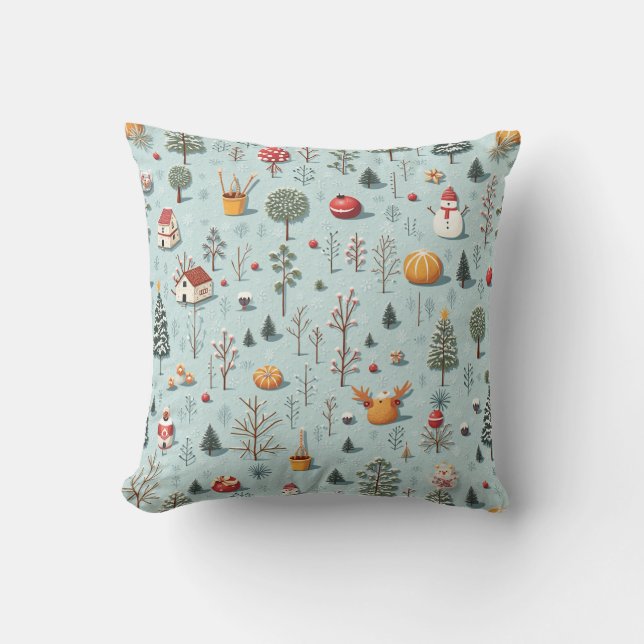 Winter season pillow (Front)