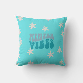 winter season throw pillow
