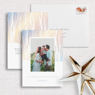 Winter Serenade Holiday Photo Card