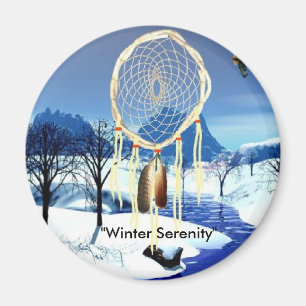 "Winter Serenity" Magnet