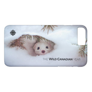 Winter - Short-Tailed Weasel iPhone 8 Plus/7 Plus Case
