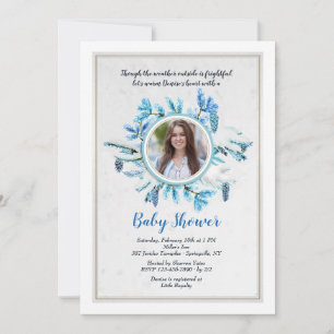 Winter Shower Invitation