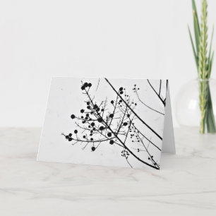 Winter Silhouette, card