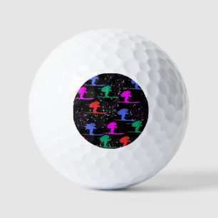 WINTER SKIER GOLF BALLS