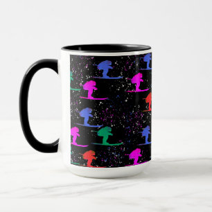 WINTER SKIER MUG